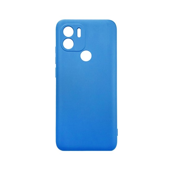 Capa de Silicone com Moldura de Câmera para Xiaomi Redmi A1 Plus Azul